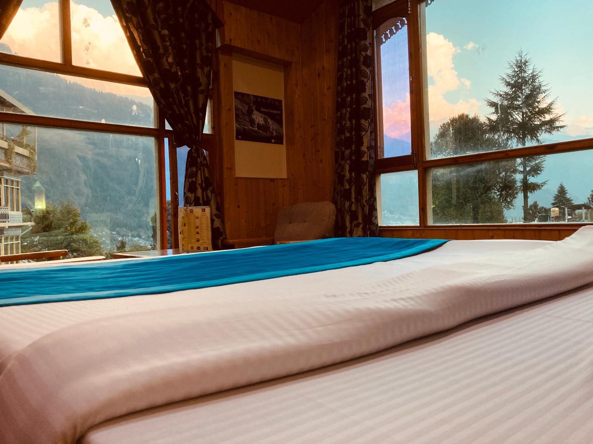 Woods Villa Cottage, Manali Exterior foto